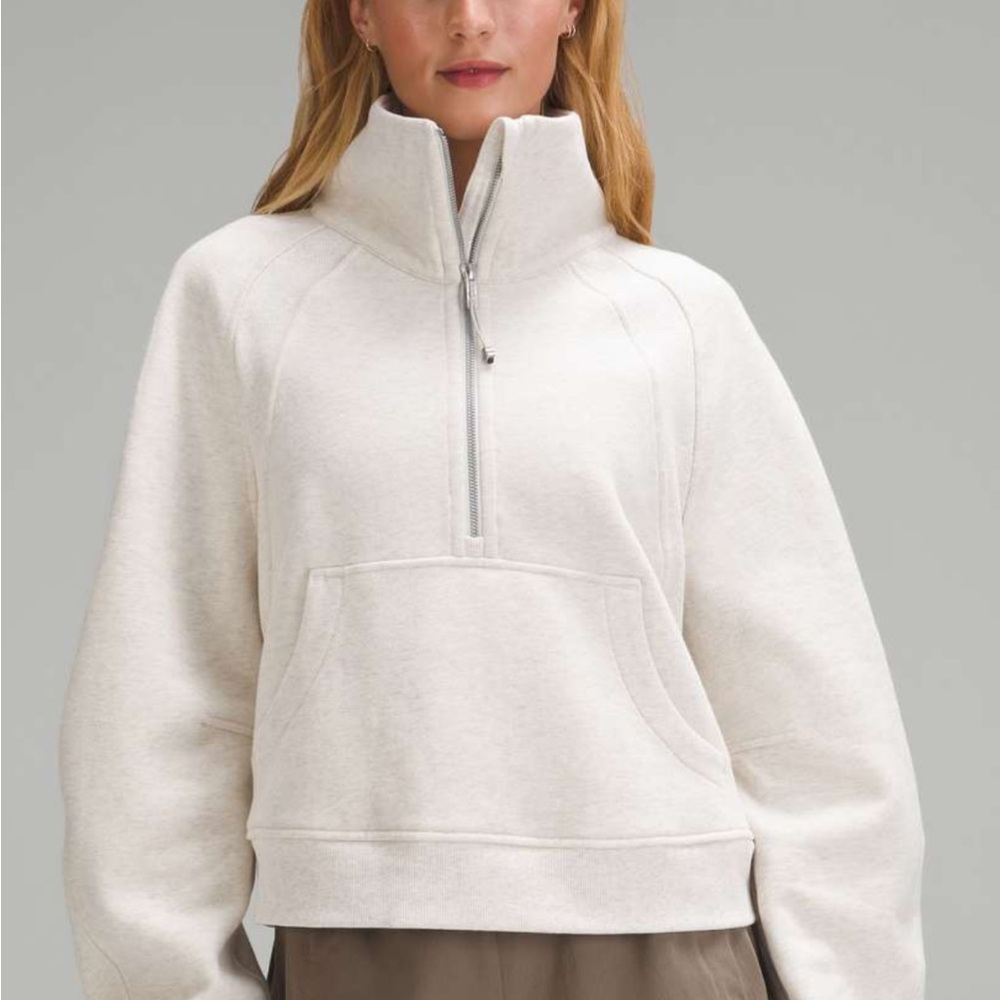 Lululemon Scuba Oversized Funnel-Neck Half Zip